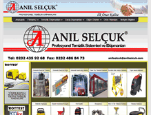 Tablet Screenshot of anilselcuk.com